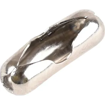 Řetízek Svorka koncová ke kuličkovým řetězům - 89 poniklovaná mosaz