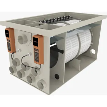 Jezírková filtrace Filtreau Excellent Bio Drum 100 XXL Zapojení: Gravitační zapojení