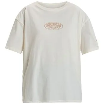 Dámské tričko Roxy dámské tričko Sandunder Egret | Písková | Velikost S | 100% bavlna