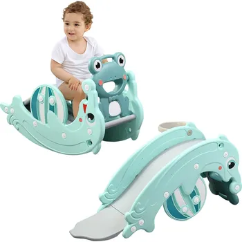 inSPORTline Frofino dětská skluzavka a houpačka 3v1, Mint