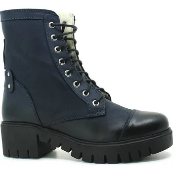 Dámské kozačky HILBY 1315 modrá, dámská kotníková obuv vel.40