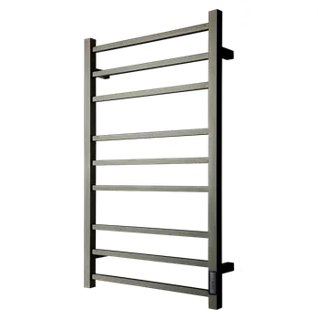 Radiátor Koupelnový radiátor Eldo 9, 530 × 860 mm, 100 W, hranatý, elektrický, černý&nbsp;ELDO9F-T-SO