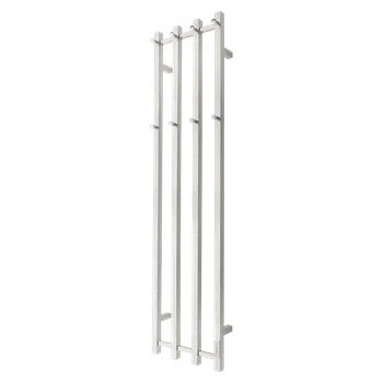 Radiátor Koupelnový radiátor Eldo 4, 350 × 1400 mm, 120 W, hranatý, elektrický, nerez ELDO4F-T