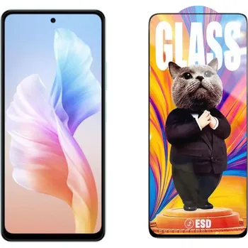 3D Ochranné tvrzené sklo na Blackview Shark 8 - Mr. Cat ESD