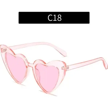 Srdcové letní sluneční brýle unisex | Ochrana před sluncem - C18