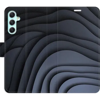 Pouzdro na mobilní telefon Flipové pouzdro iSaprio - Dark Waves - Samsung Galaxy A34 5G