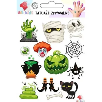 Tatuaże zmywalne dla dzieci Halloween 3