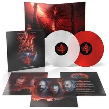 Zahraniční hudba 2LP Kyle Dixon: Stranger Things 4 · Volume Two (Original Score From The Netflix Series) CLR 2023 Original Score From The Netflix Series Coloured & Transparent Red Clear Vinyl