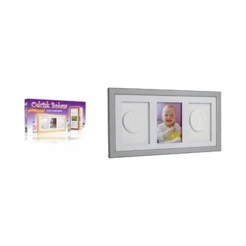 Set školních potřeb Zestaw Odcisk Bobasa - Ramka z Glinką potr.Srebrna