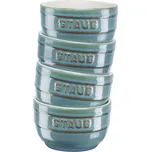 Staub, Zapekacie misky XS-Minis 200 ml tyrkys 4 ks - Formadore