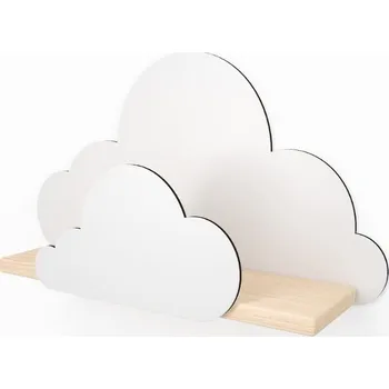 police Bestent Police na zeď Bílý Obláček bílá