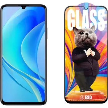 3D Ochranné tvrzené sklo na Huawei Nova Y70 + - Mr. Cat ESD