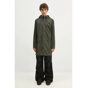 Pánská větrovka Bunda Rains 12020 Long Jacket, S, zelená, 78X