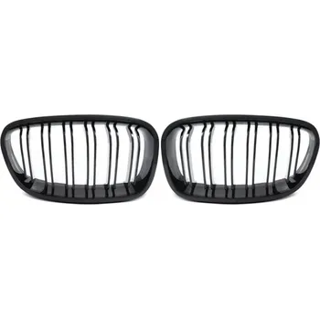 Kapota Přední maska, ledvinky BMW F20, F21, 2011-2014, SPORT STYLE, černý lesk (GRBMD5)