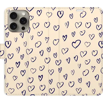 Pouzdro na mobilní telefon Flipové pouzdro iSaprio - Heart Light 02 - iPhone 15 Pro Max