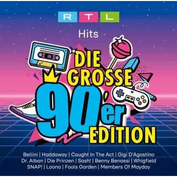 Zahraniční hudba 2CD Various: Rtl Hits: Die Große 90er Edition 2024