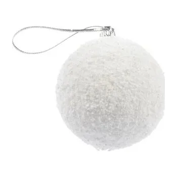 Bombki ośnieżone 6szt