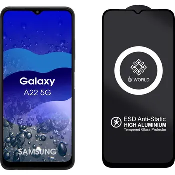 ESD 3D Ochranné tvrzené sklo na Samsung Galaxy A22 5G