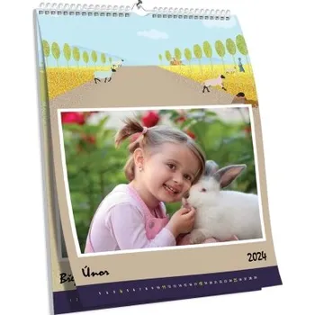 Fotokalendář Brilantní nástěnný fotokalendář s grafickými motivy NKD-11 (A5)