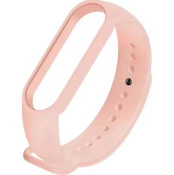 Sportovní měřič Náhradní silikonový náramek pro Xiaomi Mi Band 6/5/4/3 - Růžová,Mi Band 5 6 7