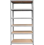 Trestles Bezšroubový policový regál RHU4080/6/150 [šedá (RAL 7035)] - x 800 mm x 400 mm