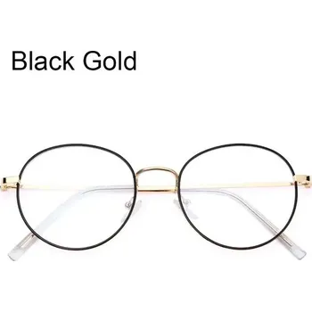 Počítačové brýle Brýle proti modrému světlu s kovovým rámem | Ochrana před modrým světlem - Černé zlato