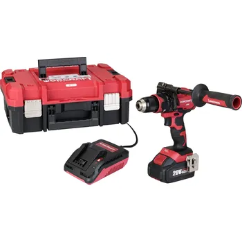 Vrtačka AKU vrtačka s příklepem, 20V, 100Nm, sada 1 bat. v kufru, BRUSHLESS, ShareSYS, WORCRAFT XCUBE004