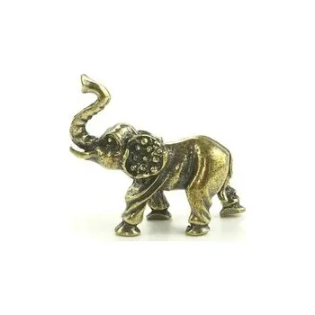 Figurka metalowa Słoń Indyjski ABINO