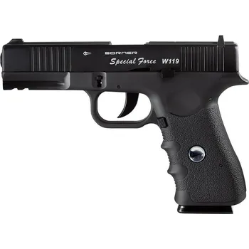 Vzduchovka Vzduchová pistole Borner Special Force W119 Blowback