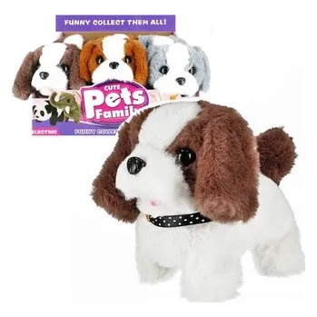 plyšák Plyšový pejsek se světlem a zvukem