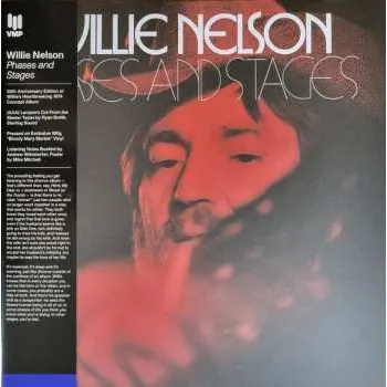 Zahraniční hudba LP Willie Nelson: Phases And Stages 2024 Coloured Red With Black Marble "bloody Mary Marble" 180g Gatefold Vinyl