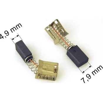 Zábradlí 083 uhlíkové kartáče 4,9 x 7,9 mm