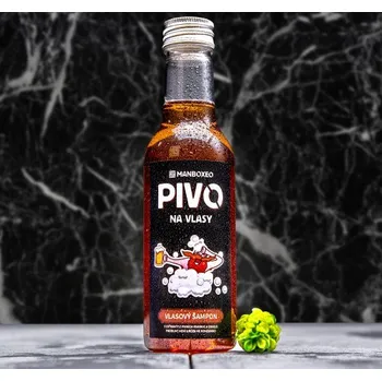 Šampon Náš Pivní vlasový šampon 200ml - speciální receptura z pivních kvasnic a chmele