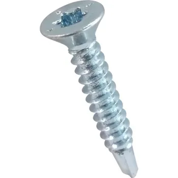 Šroub Šroub TEX samovrtný s drážkou TORX zápustná hlava DIN 7504PT 6,3x80 DIN 7504PT ZB TX