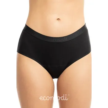 Kalhotky Dámské menstruační kalhotky Ecomodi vysoké černé XXL, Sací třída: Slabá