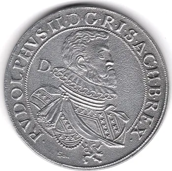 Replika tolaru - Rudolf II. Tolar 1609. Autor: Petr Soušek