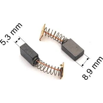 Zábradlí 352 uhlíkové kartáče 5,3 x 8,9 mm
