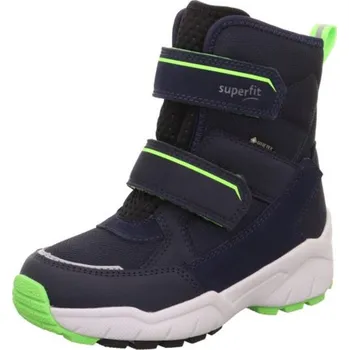 Chlapecká zimní obuv Chlapecké sněhule CULUSUK 2.0 Blue/Light Green Gore-Tex, Superfit , 1-009173-8000, modrá - 29