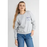 Only dámská mikina Smiley s potiskem šedá Velikost: S