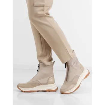 Dámské kozačky Hispanitas dámské kotníkové sneakers Alaska béžové Velikost: 37