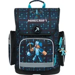 Baagl Školní aktovka Ergo Minecraft Blue Axe