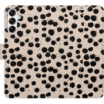 Pouzdro na mobilní telefon Flipové pouzdro iSaprio - Dotted 02 - Samsung Galaxy A14 / A14 5G