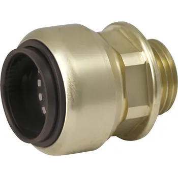 Vodovodní potrubí Pegler Yorkshire Přímá spojka vnější závit 3/4" - 22 mm