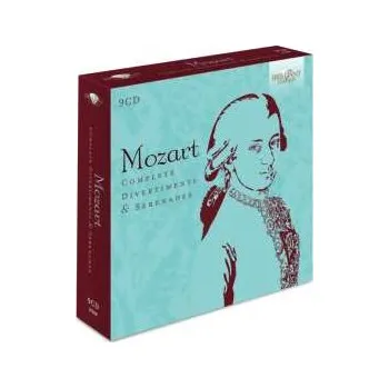 Zahraniční hudba 9CD Wolfgang Amadeus Mozart: Serenaden & Divertimenti 2024