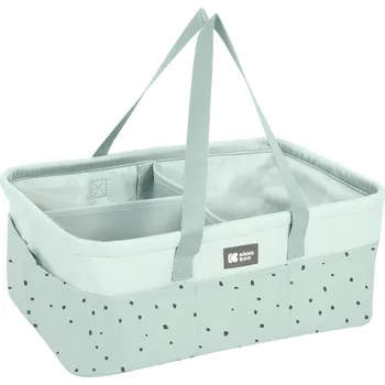 Přebalovací taška KikkaBoo Organizér na pleny Bear With Me Mint 42x27x17 zelená