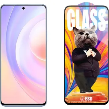 3D Ochranné tvrzené sklo na Honor 50 SE - Mr. Cat ESD