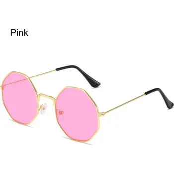 Vintage sluneční brýle s UV ochranou | Ochrana před sluncem - růžový