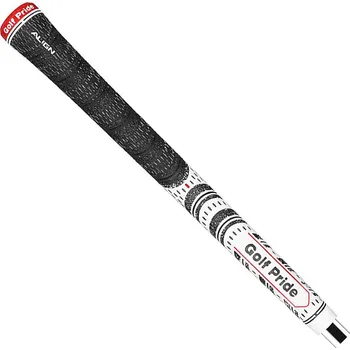 Grip na golfovou hůl Golf Pride MultiCompound White/Black ALIGN Midsize Midsize, White