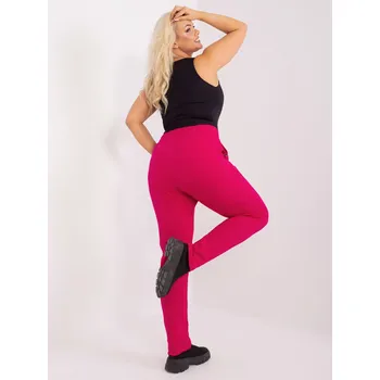 Dámské fuchsiové tepláky FPrice, 3XL i523_2016103483808