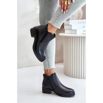 Dámské kozačky Dámské nízké kozačky s podpatkem Step in Style, 38 i240_201683_2:38